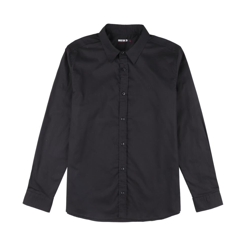 Camisa Lisa Manga Larga Hombre Rolly Go image number 0.0