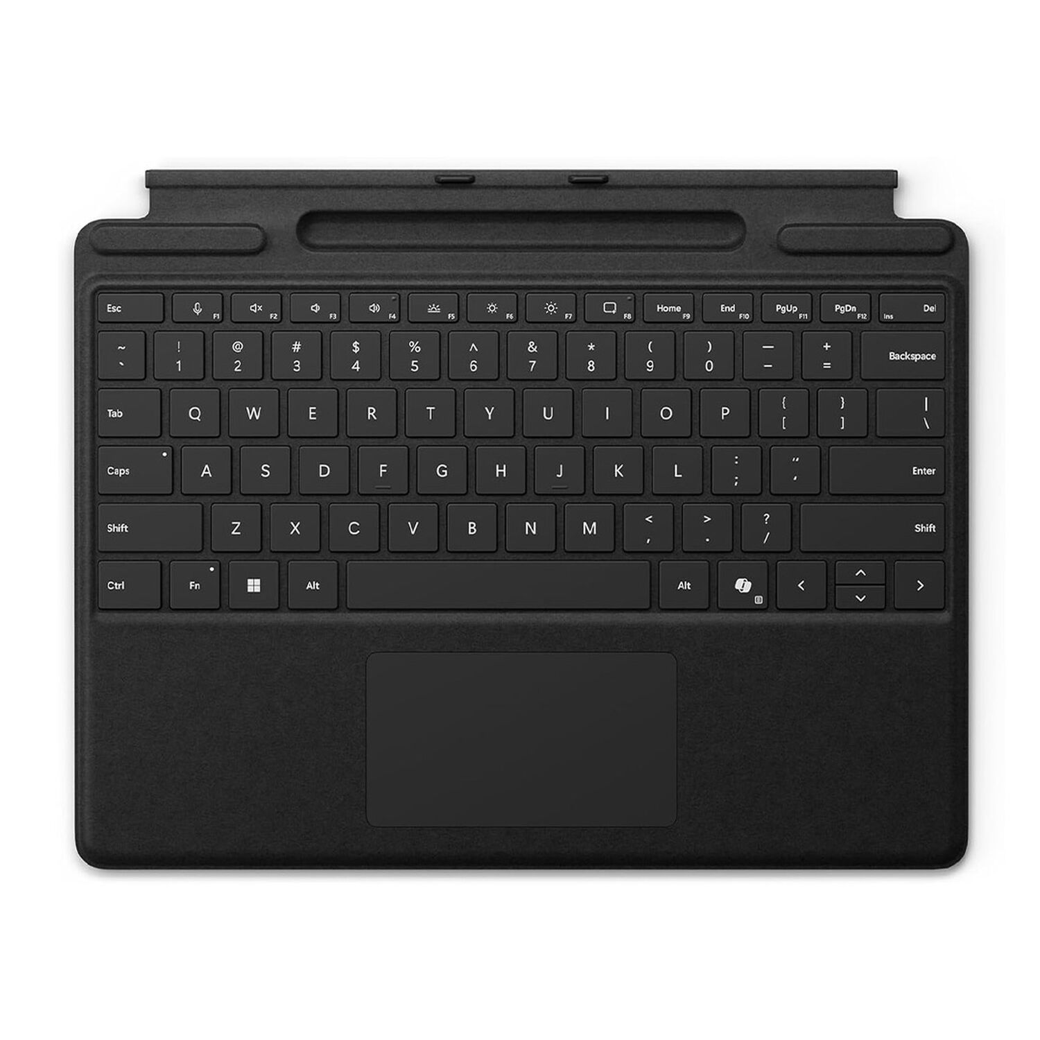 Surface Pro Copilot Cobertor Teclado Espa&ntilde;ol Para Surface Pro X, 8, 9, 10, 11 Negro image number 0.0