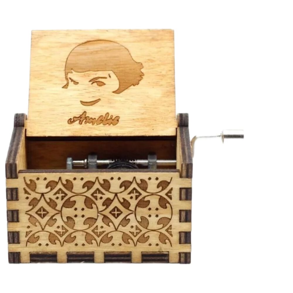 Caja Musical Con Manivela Amelie image number 0.0