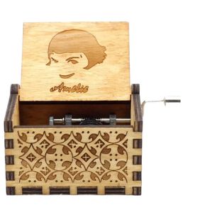Caja Musical Con Manivela Amelie