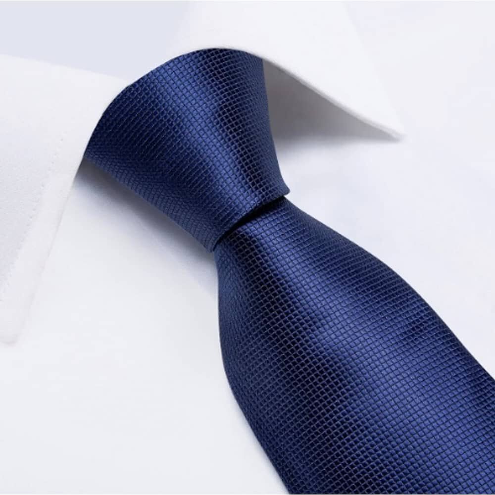 Corbatas Seda Hombre Azul image number 2.0