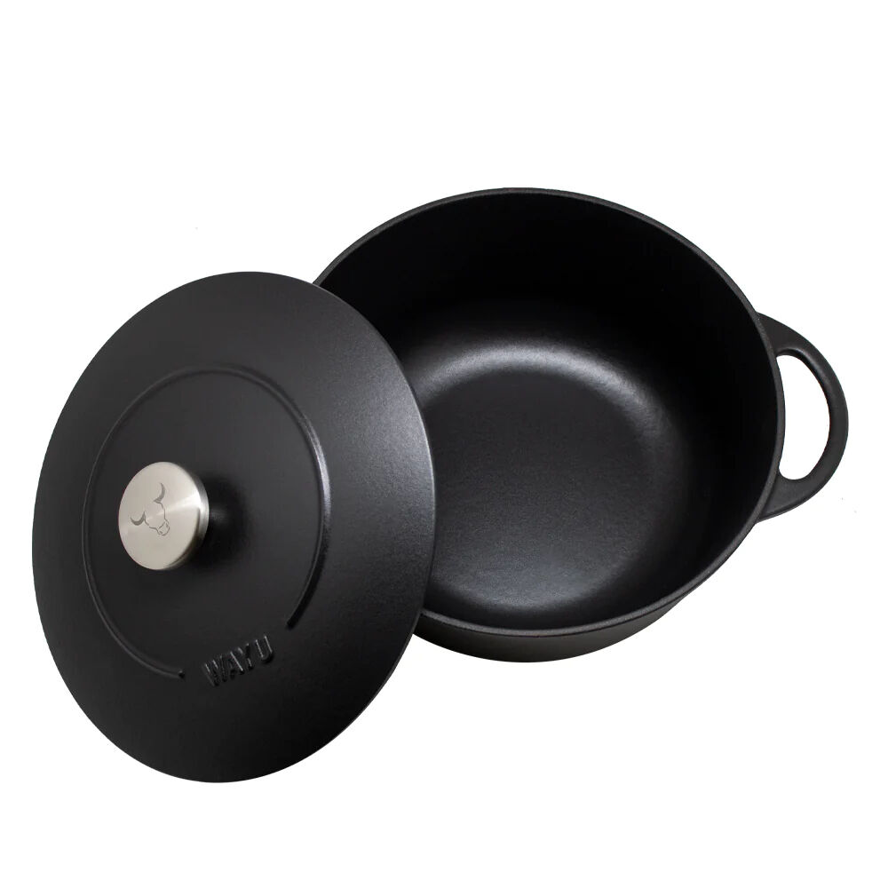 Olla De Hierro Fundido Wayu 28 Cm Con Tapa image number 3.0