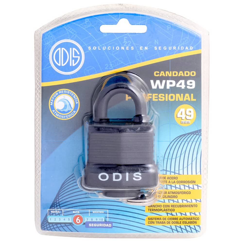 Candado Waterproof Odis 49mm Llave image number 7.0