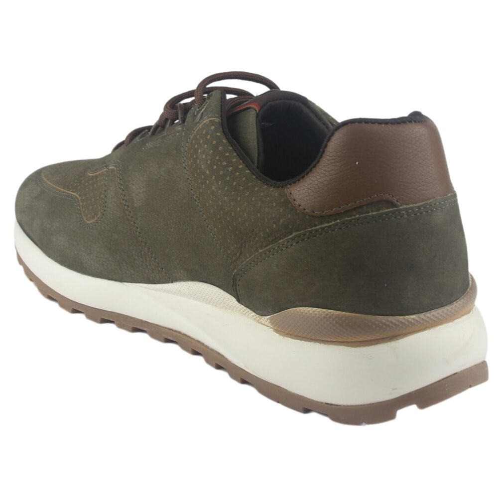 Zapatilla Ferracini Hombre 9357 Dark Oliva Casual image number 3.0