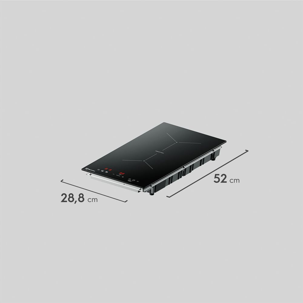 Encimera Inducci&oacute;n 2 Platos El&eacute;ctrica Efficient Ie2tp image number 2.0