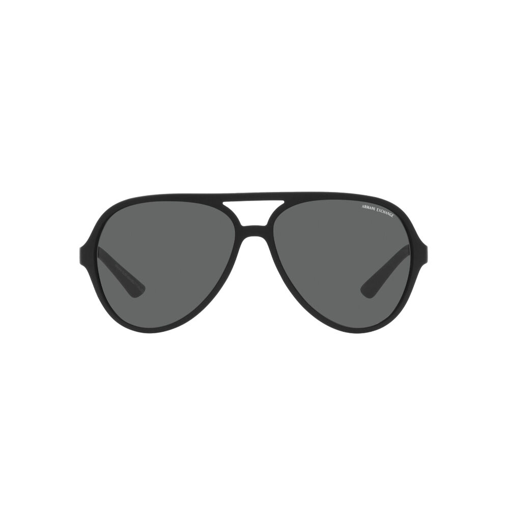 Lentes De Sol Matte Black Armani Exchange image number 0.0