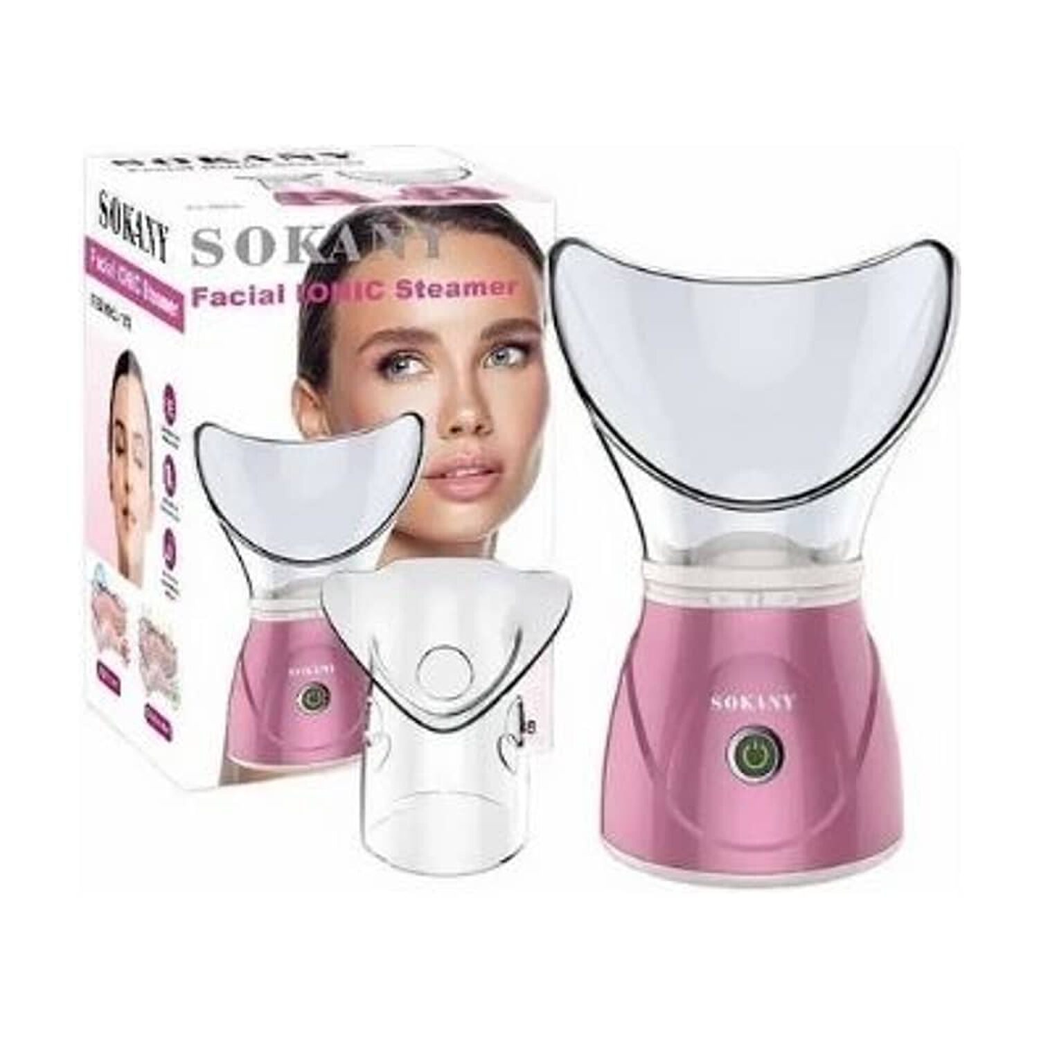 Vaporizador Sauna Facial Profesional Limpia Hidrata Sokany image number 0.0