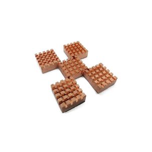 Pack De 5 Disipadores De Cobre Puro Para Raspberry U Otros