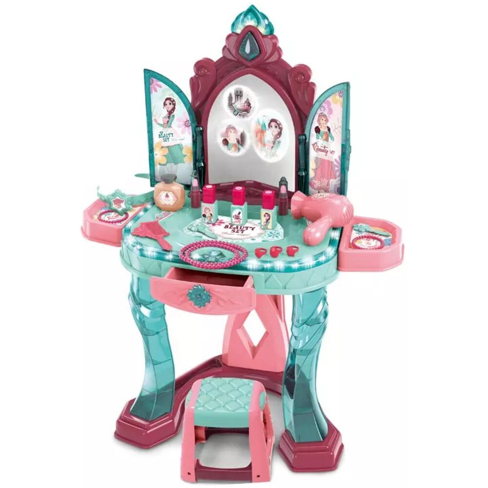 Juguete Tocador Maquillaje 6 Piezas Infantil Rosado image number 0.0
