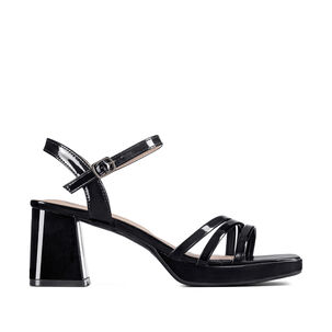 Sandaliataco Grueso Simil Charol Mujer Weide You531