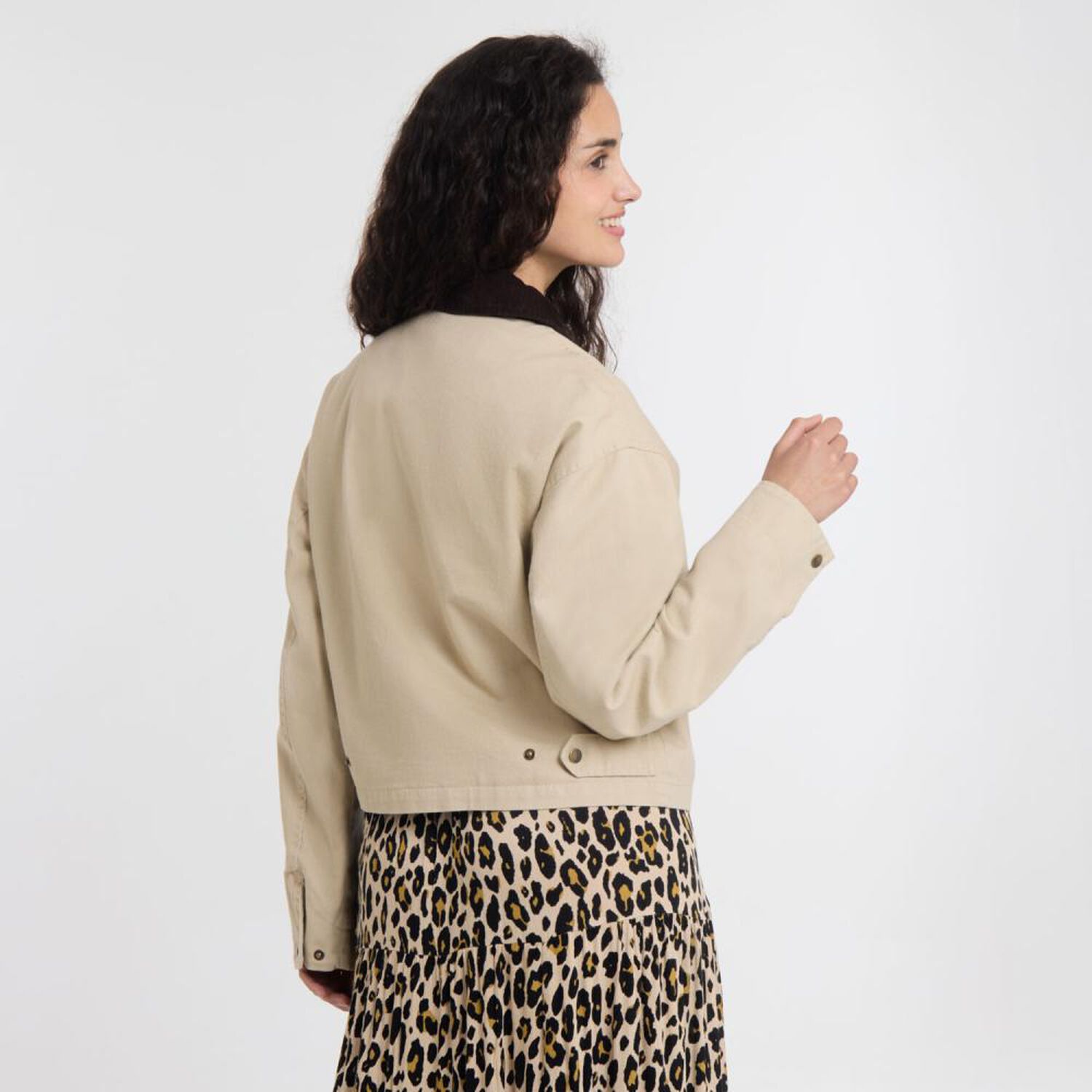 Chaqueta Cuello Camisero Mujer Freedom image number 3.0
