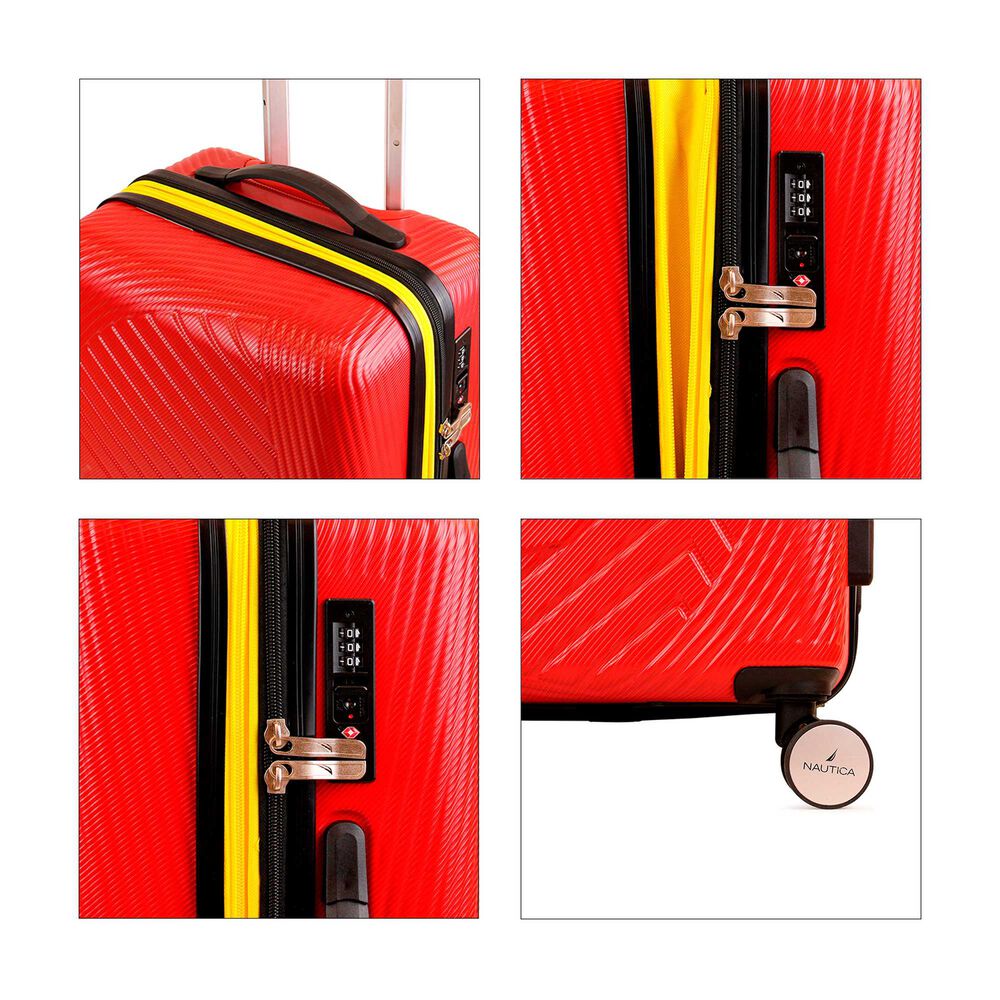 Pack 2 Maletas Nautica S+m Bahamas 10kg Y 20kg Roja image number 3.0