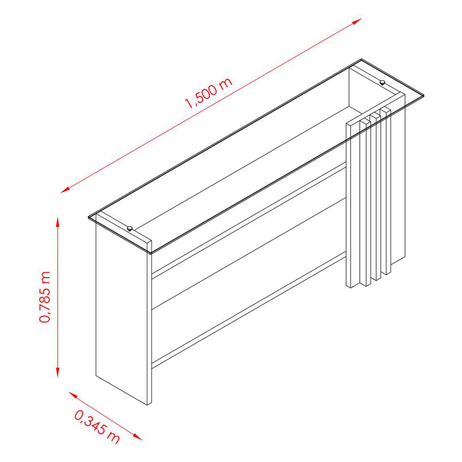 Mesa De Arrimo Altavision Frizz Nat image number 1.0