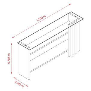 Mesa De Arrimo Altavision Frizz Nat