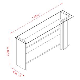 Mesa De Arrimo Altavision Frizz Nat