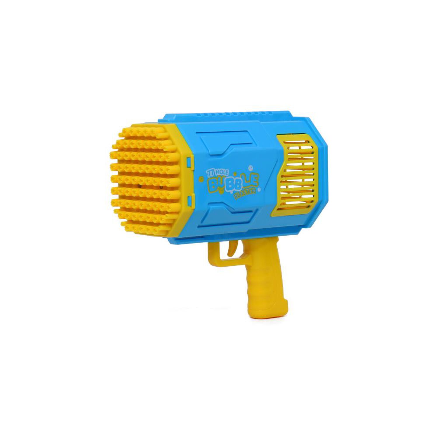 Pistola De Burbujas De 77 Agujeros Con Luz, Soluci&oacute;n De Burbujas 100ml Happy Line image number 3.0