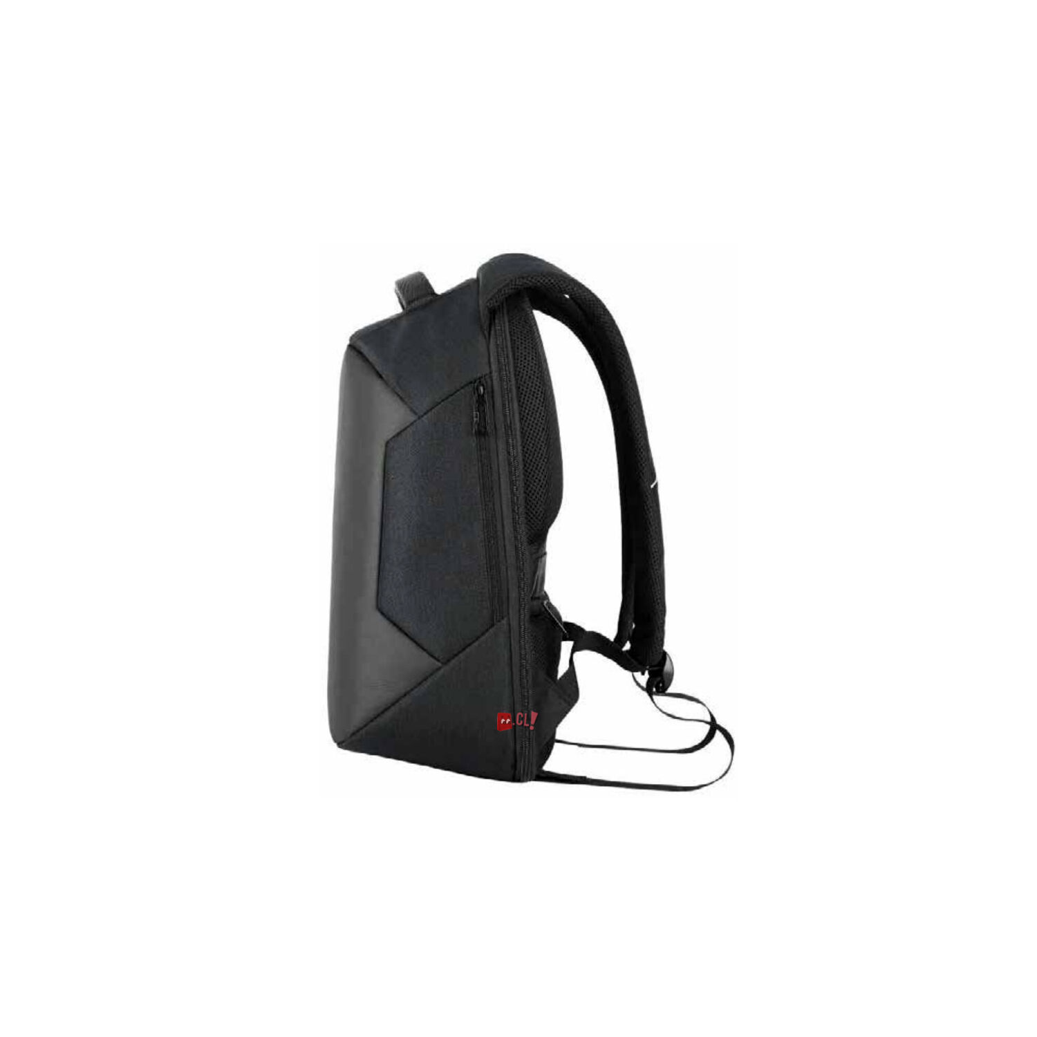 Mochila Antirrobo Impermeable Con Usb Color Negro - Ps image number 1.0