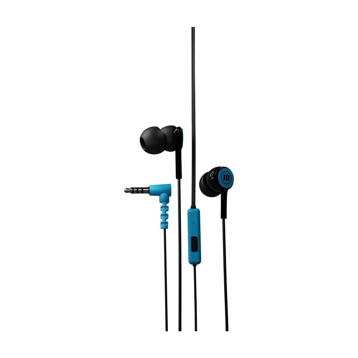 Audífonos Maxell In-tips Con Micrófono In Ear Blue