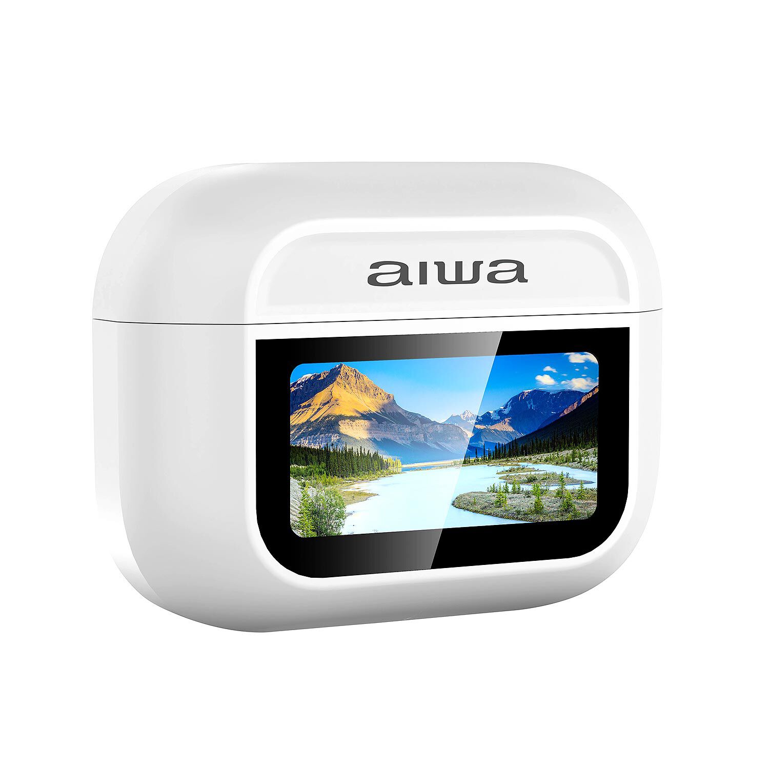 Aud&iacute;fonos Aiwa In Ear Pantalla T&aacute;ctil Bluetooth Aw-twsgprow image number 1.0