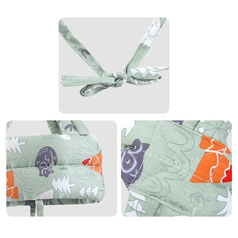 Casco Proteccion Seguridad Para Bebe Gorro Antigolpe Gateo image number 4.0