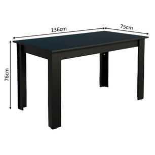 Juego De Comedor Vekkahome Lola / 4 Sillas