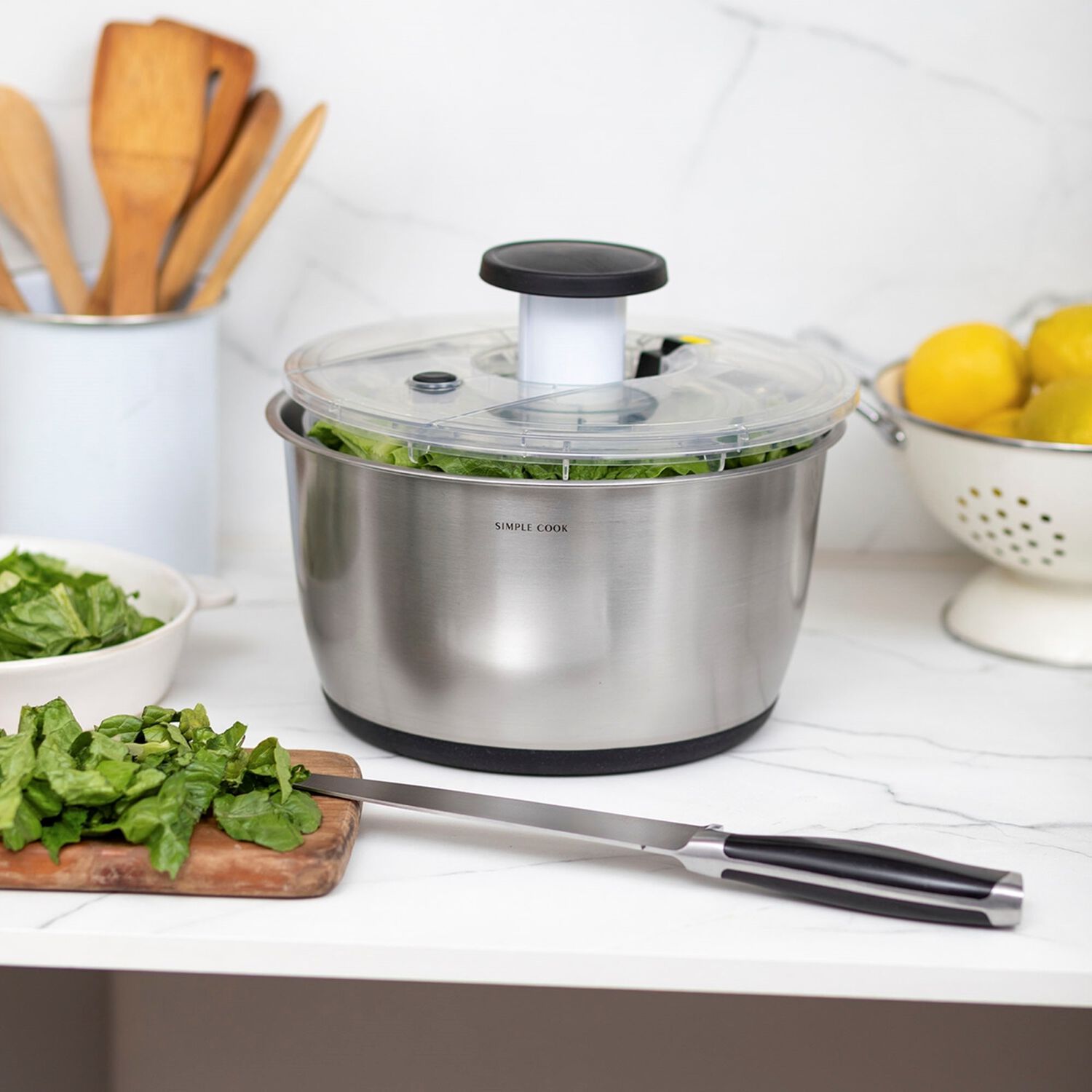Centrifugador De Verduras 6l Simple Cook image number 7.0