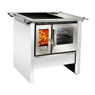 Cocina A Leña Amesti Allegra Vitrox Blanca