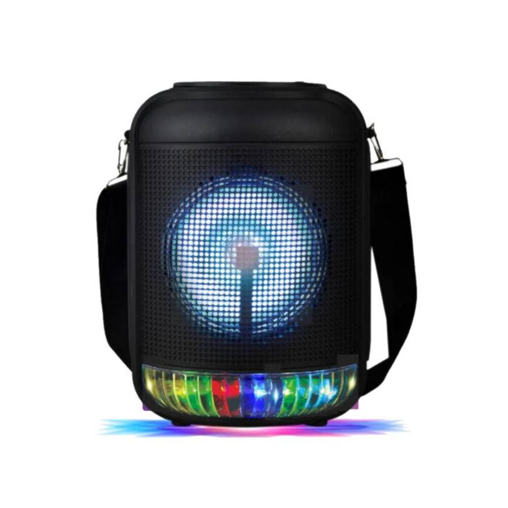 Parlante Bluetooth Microfono Usb Aux 5w Rms Rgb Rocket Plus image number 0.0