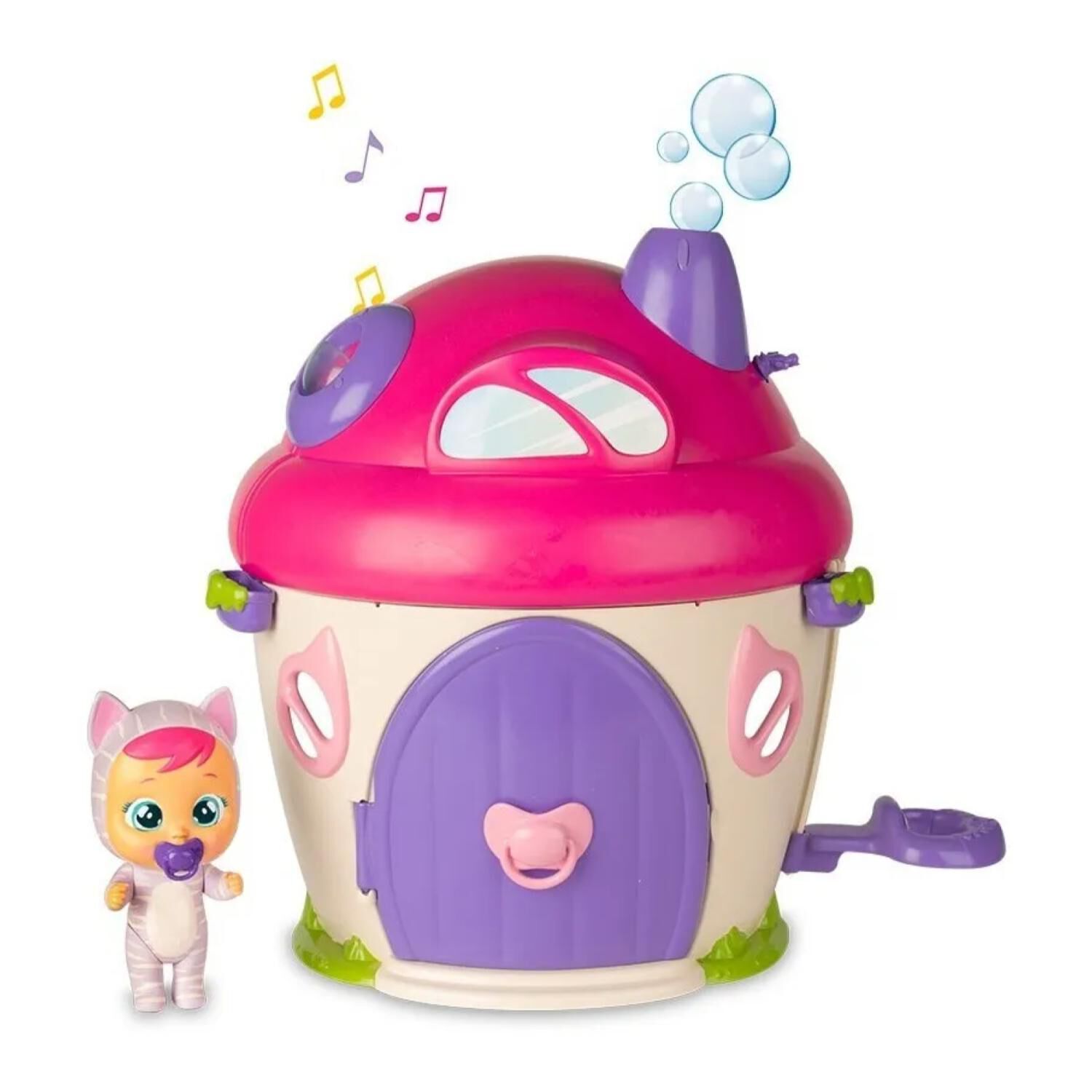 Juguete Super Casa De Kathie Con Accesorios Cry Babies image number 0.0