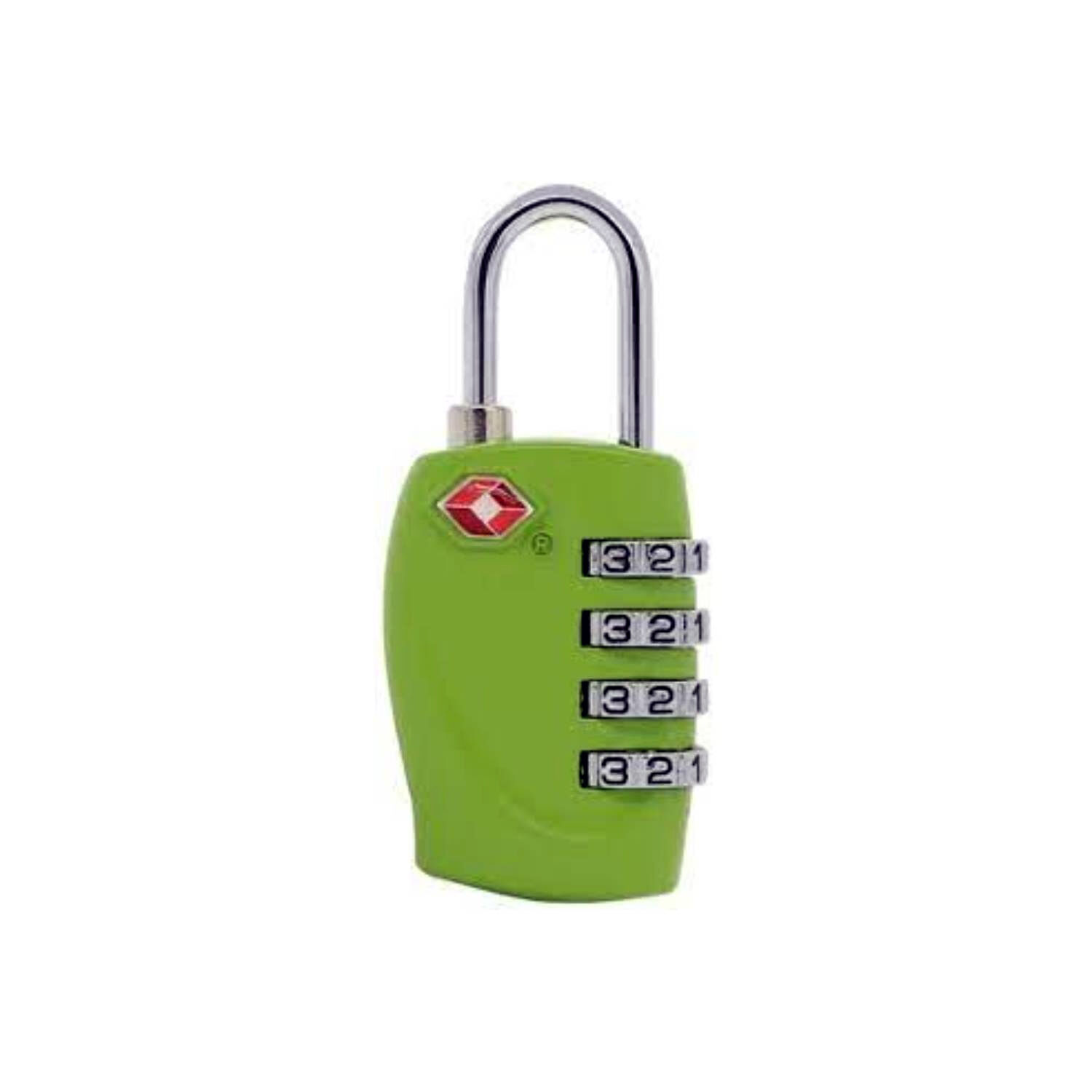 Candado Seguridad Para Bolsos Y Maletas Con Clave Verde - Ps image number 0.0