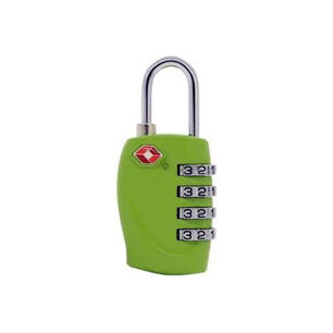 Candado Seguridad Para Bolsos Y Maletas Con Clave Verde - Ps