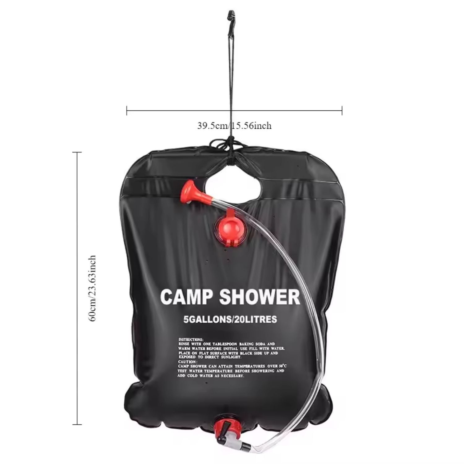 Ducha Port&aacute;til Camping 20 Litros Exterior Aventura Higiene image number 3.0