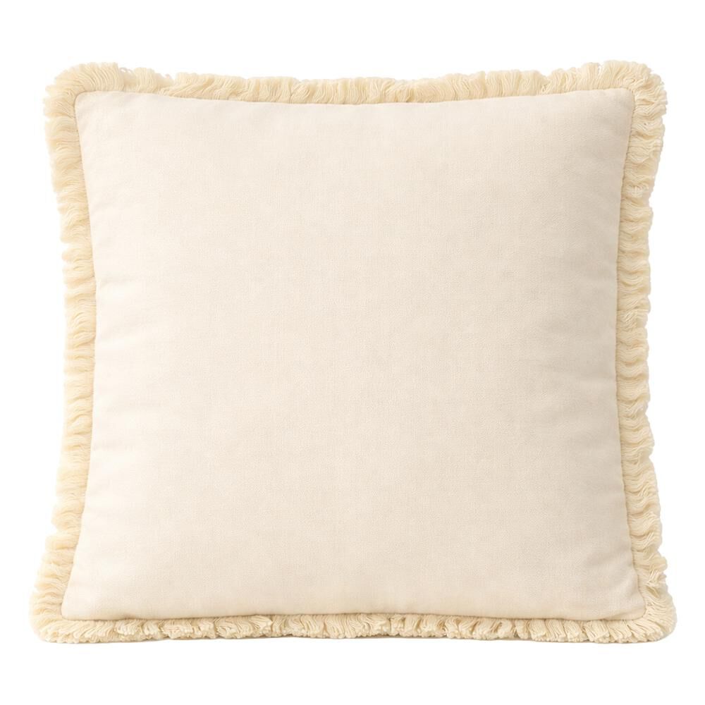 Cojin Azul Con Borde Blanco Belle Noite 45x45 Cm image number 2.0