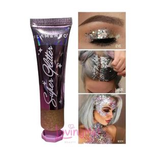 Glitter En Gel Para Cuerpo Cabello Y Rostro