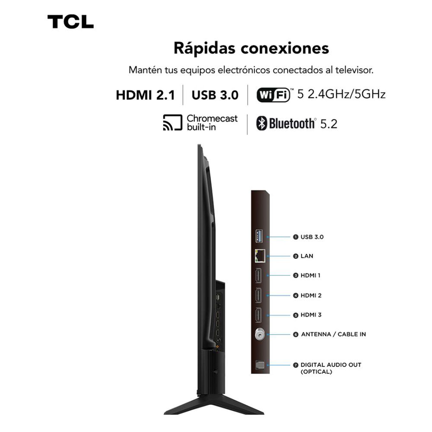 Qled 65" TCL 65T6C / Ultra HD 4K / Smart TV image number 9.0