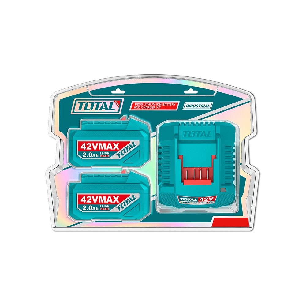 Kit Bater&iacute;a Y Cargador De Bater&iacute;a P42m 42v Total image number 2.0