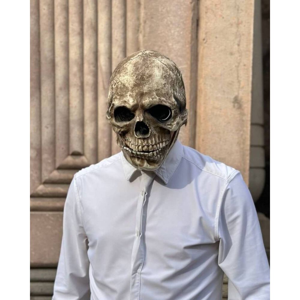 Mascara Calavera De Terror Realista Halloween image number 10.0