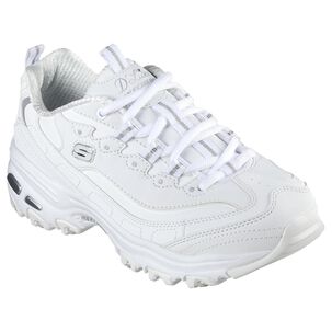 Zapatilla Urbana Mujer Skechers D'lites-play On Blanco