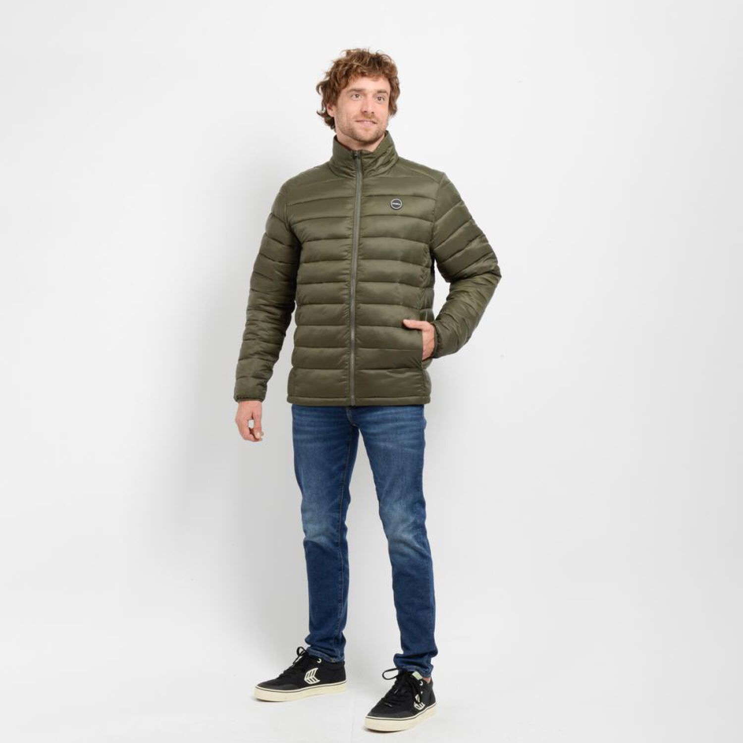 Parka Lisa Cl&aacute;sica Puffer Cuello Alto Hombre O'neill image number 1.0