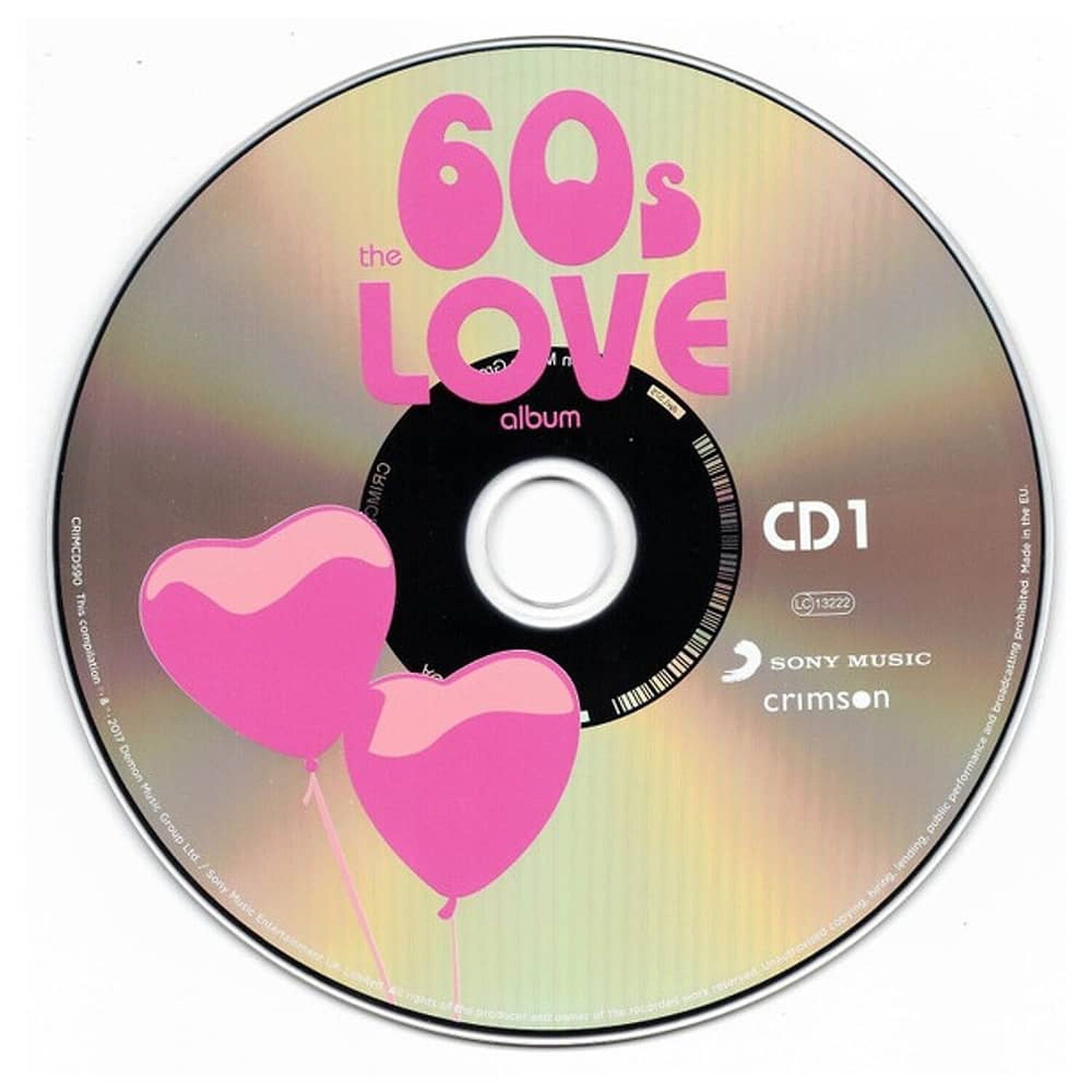 The 60's Love Album - 60's Hits (3cd Boxset) (uk) | Cd image number 12.0