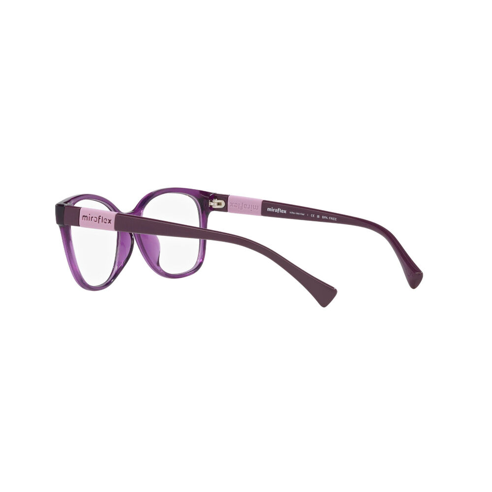 Lentes Ópticos Violeta Rosa Miraflex Para Niños image number 4.0
