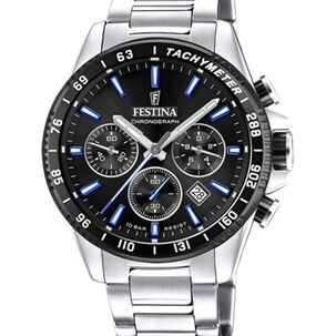 Reloj F20560/5 Festina Negro Hombre Timeless Chronograph