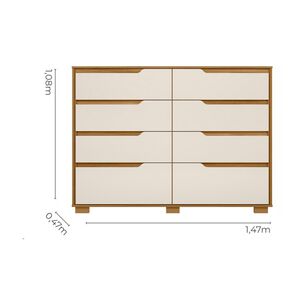 Cómoda Di Poretti Design Georgia / 8 Cajones Cómoda Di Poretti Design Georgia / 8 Cajones