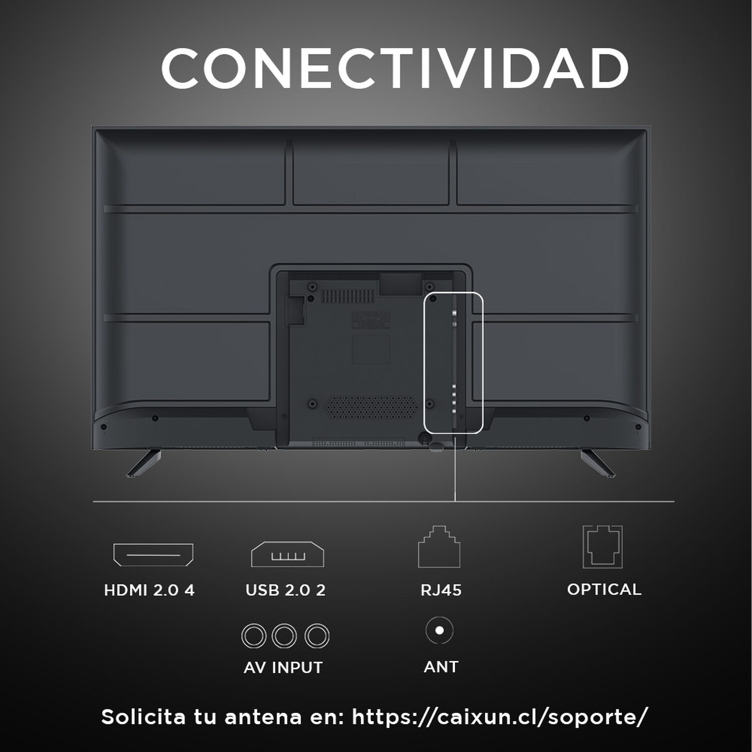 Smart Tv Caixun Led 65" Uhd 4k Google Tv C65v1ug image number 2.0