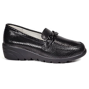 Mocasín Cuero Hadassa Negro