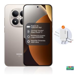 Smartphone Xiaomi Redmi Note 15 Pro / 5G / 256 GB / Titanio / Liberado + Buds