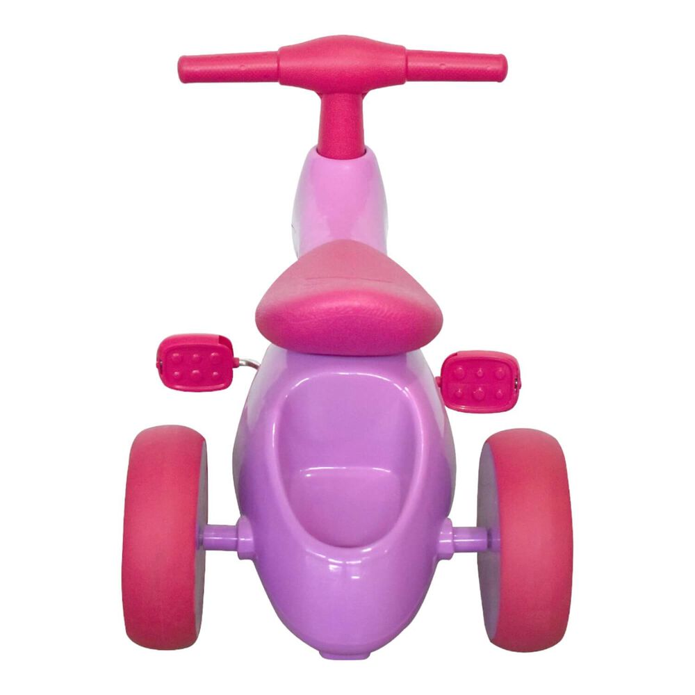 Triciclo Correpasillo Aprendizaje Con Pedales Rosado Bex image number 1.0