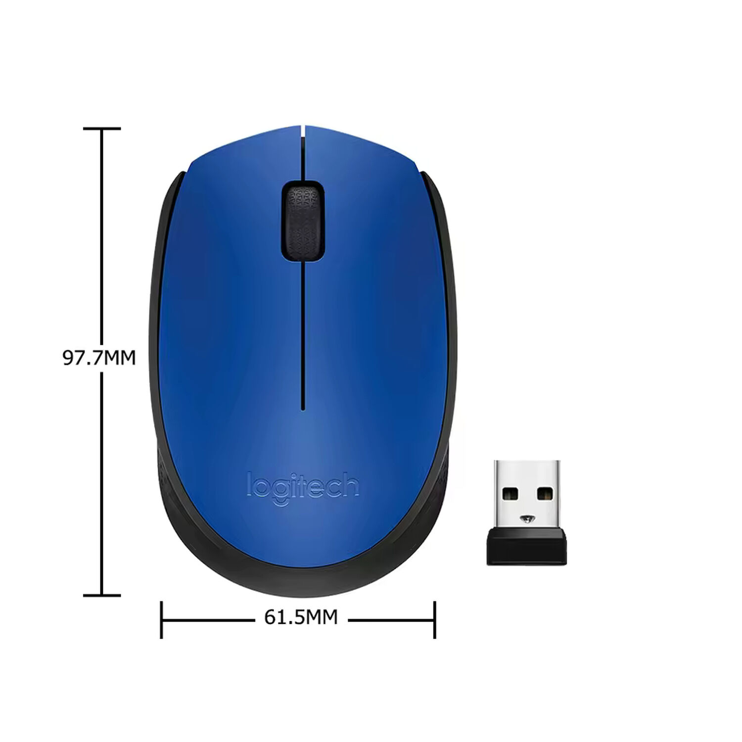 Mouse Logitech M170 Inal&aacute;mbrico image number 5.0