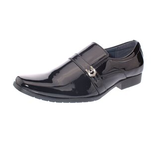 Zapato Charol Negro V&iacute;a Franca Art. 820114black