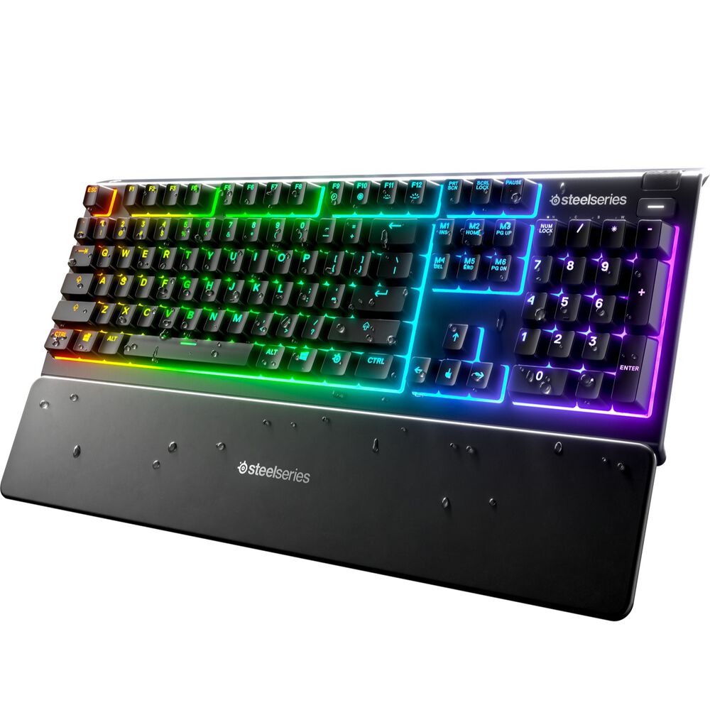 Teclado Gamer Mecánico Steelseries Apex 3 Negro Rgb Inglés image number 3.0